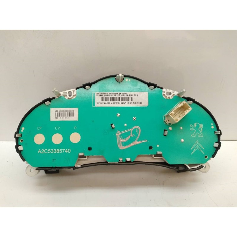 Recambio de cuadro instrumentos para citroën c3 attraction referencia OEM IAM 98041181XT A2C83012900 - Blanco 3