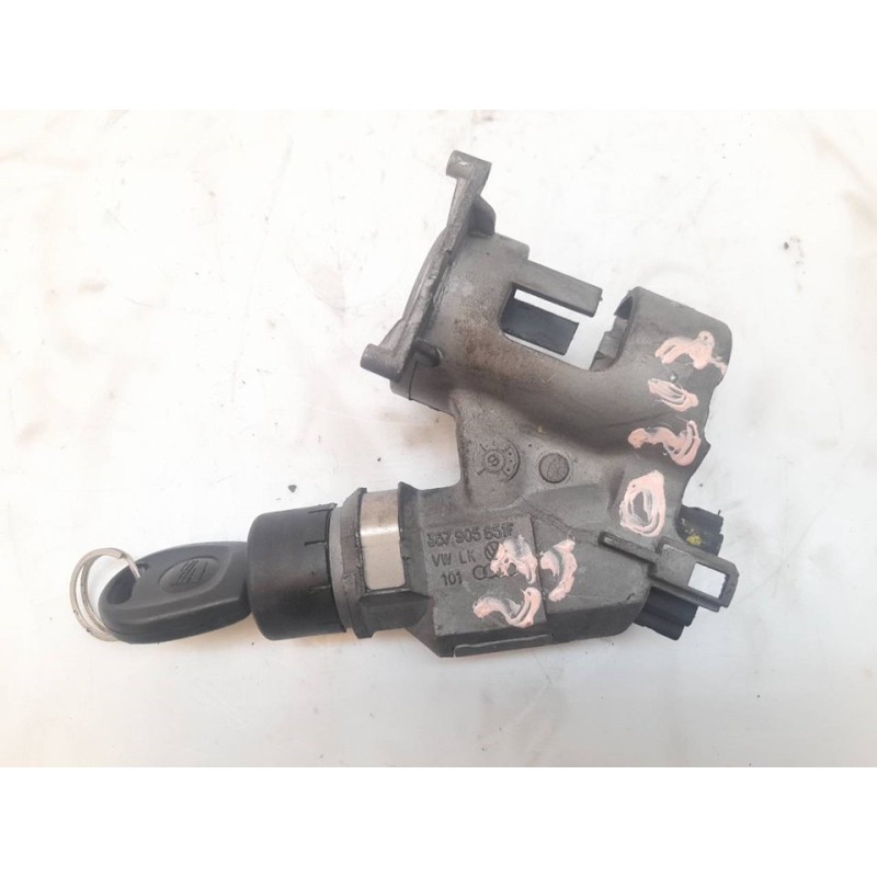 Recambio de antirrobo / llave contacto para seat arosa (6h1) street referencia OEM IAM 357905851F - Azul 4