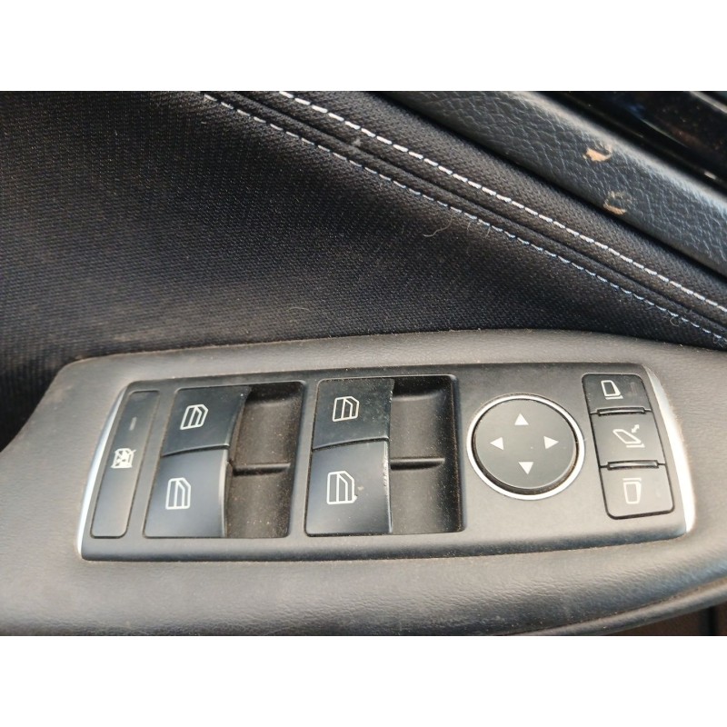 Recambio de mando elevalunas delantero izquierdo para infiniti qx30 2.2 d awd referencia OEM IAM - Negro 2