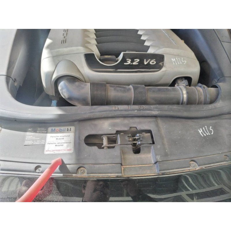 Recambio de panel frontal para porsche cayenne (typ 9pa) básico referencia OEM IAM - Negro 2