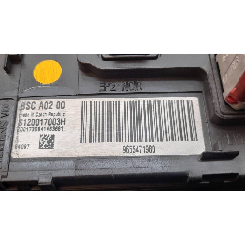 Recambio de centralita check control para peugeot 407 st confort pack referencia OEM IAM S120017003H  SIEMENS - Gris 2