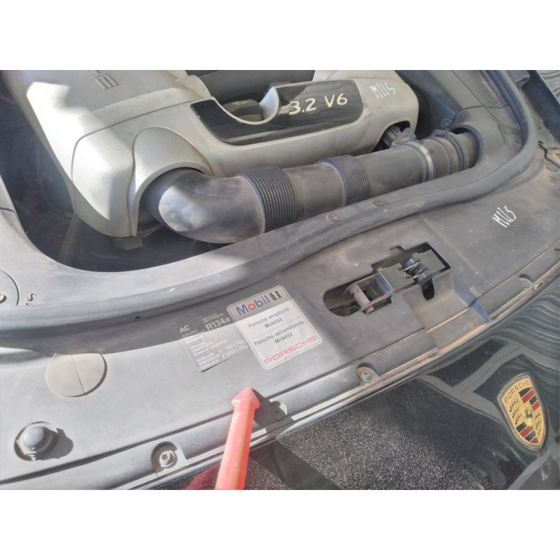 Recambio de panel frontal para porsche cayenne (typ 9pa) básico referencia OEM IAM - Negro 3