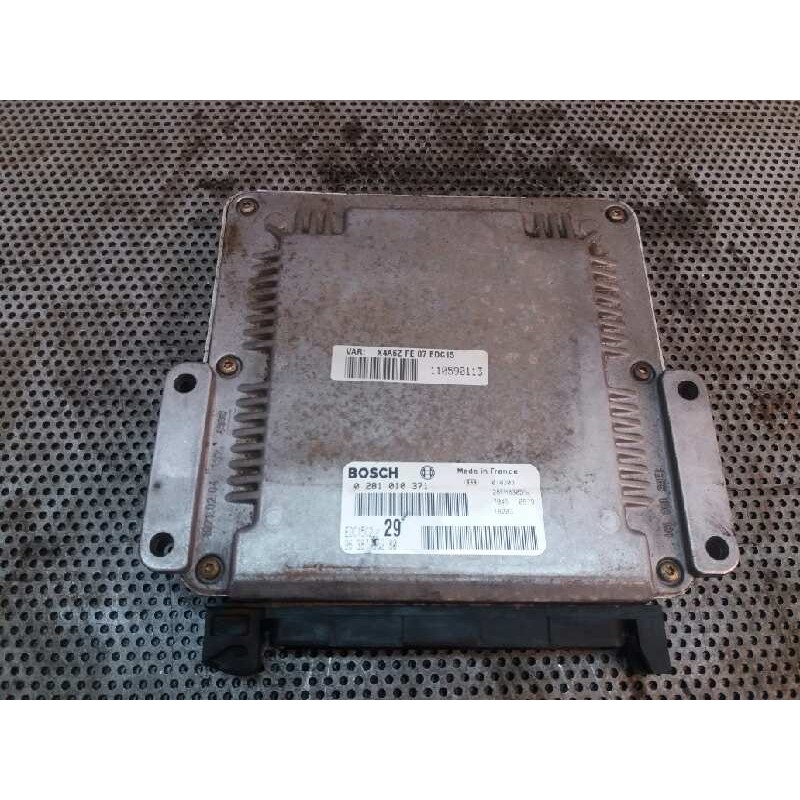 Recambio de centralita motor uce para citroën c5 berlina 2.2 hdi fap cat (4hx / dw12ed4) referencia OEM IAM 0281010371 - Gris