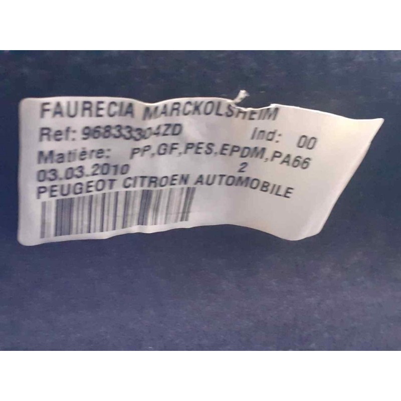Recambio de bandeja trasera para citroën c3 exclusive referencia OEM IAM 96833304ZD - Gris 2