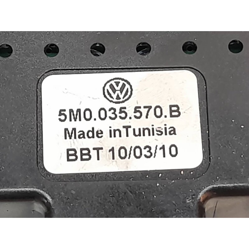 Recambio de centralita check control para volkswagen golf vi (5k1) advance referencia OEM IAM 5M0035570B - Negro 2