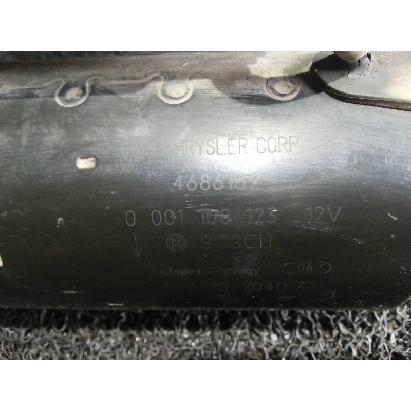 Recambio de motor arranque para chrysler voyager (gs) 3.3 lx referencia OEM IAM 0001108123  BOSCH 2