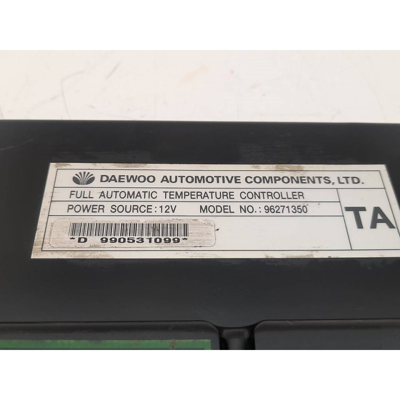 Recambio de mando climatizador para daewoo nubira berlina 2.0 cat referencia OEM IAM 96271350 - Azul 2
