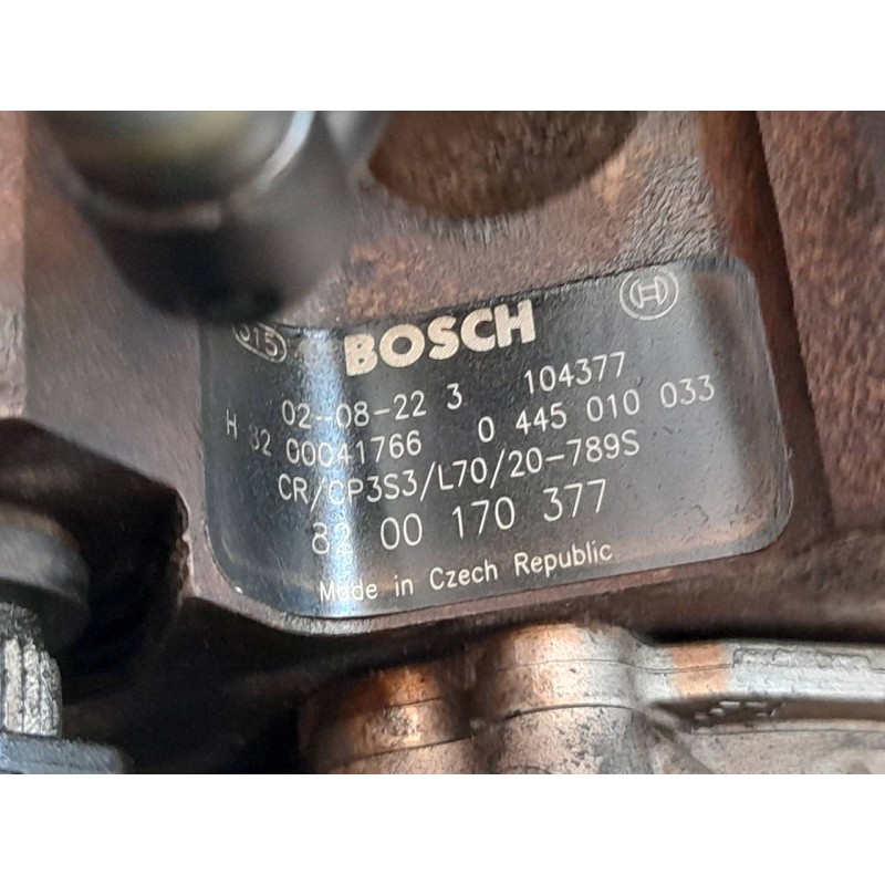 Recambio de bomba inyeccion para renault espace iv (jk0) grand espace expression referencia OEM IAM 8200170377 0445010033 BOSCH - Verde 3