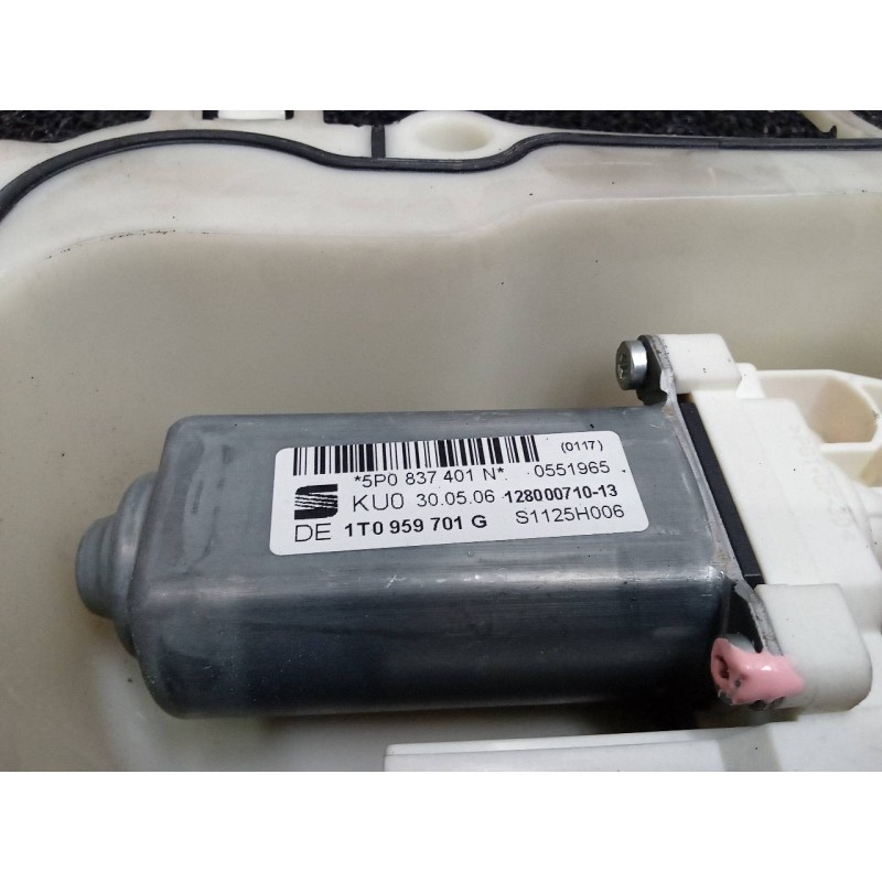 Recambio de elevalunas delantero izquierdo para seat altea (5p1) sport referencia OEM IAM 5P0837401N 1K0959793M - Rojo 7