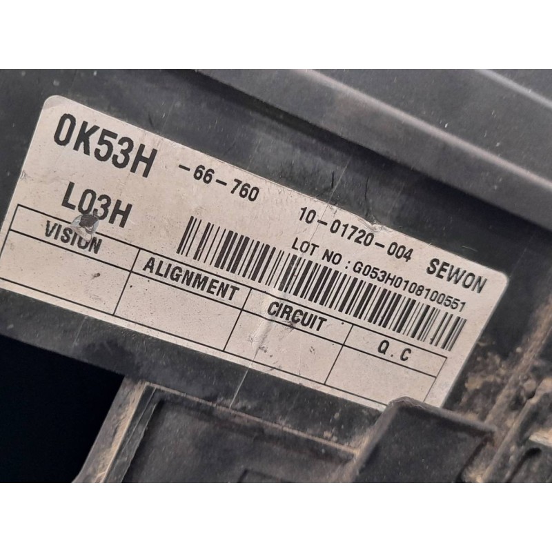 Recambio de caja reles / fusibles para kia carnival ii 2.9 cdri ex referencia OEM IAM 1001720004 - Negro 5