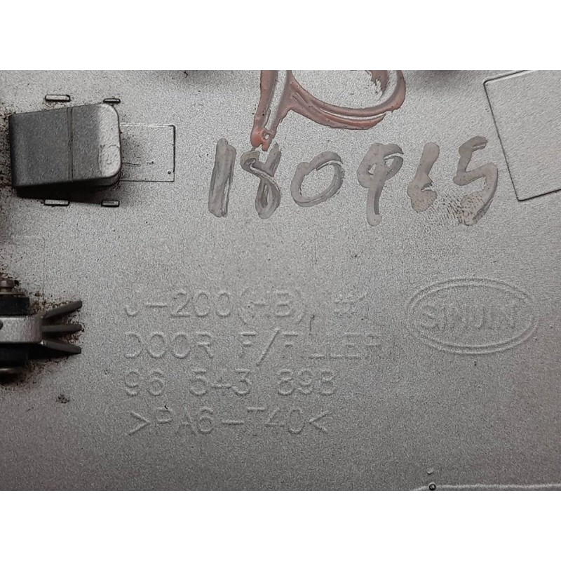 Recambio de tapa exterior combustible para chevrolet lacetti cdx referencia OEM IAM 96543898 2