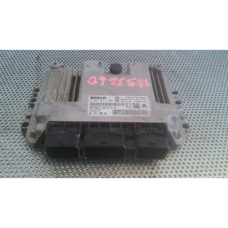 Recambio de centralita motor uce para citroën c3 1.4 hdi referencia OEM IAM 0281011785 9654490280 9658556880 / BOSCH