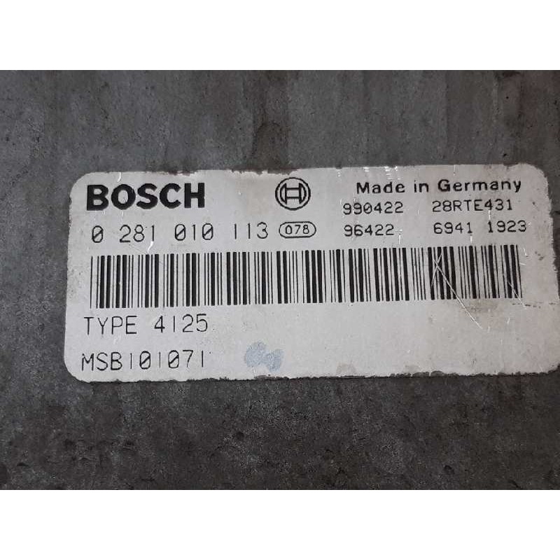 Recambio de centralita motor uce para land rover freelander (ln) 2.0 di hardback (72kw) referencia OEM IAM 0281010113  BOSCH 2