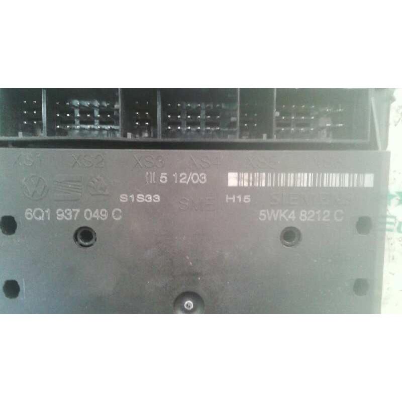 Recambio de caja reles / fusibles para seat ibiza (6l1) 1.9 sdi referencia OEM IAM 6Q1937049C 5WK48212C - Blanco 2