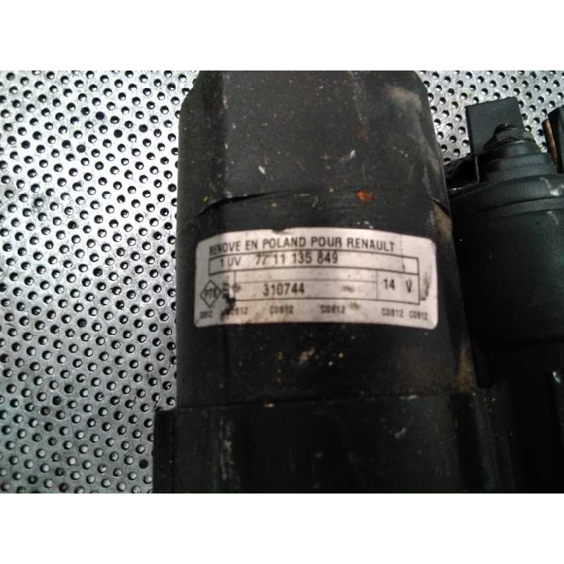 Recambio de motor arranque para renault megane ii berlina 5p confort authentique referencia OEM IAM 7711135849 - Gris 4
