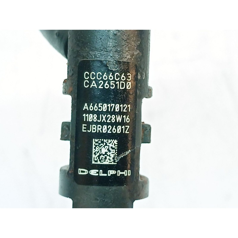 Recambio de inyector para ssangyong rexton / rexton ii (gab_) 2.7 xdi 4x4 referencia OEM IAM A6650170121 - Gris 2