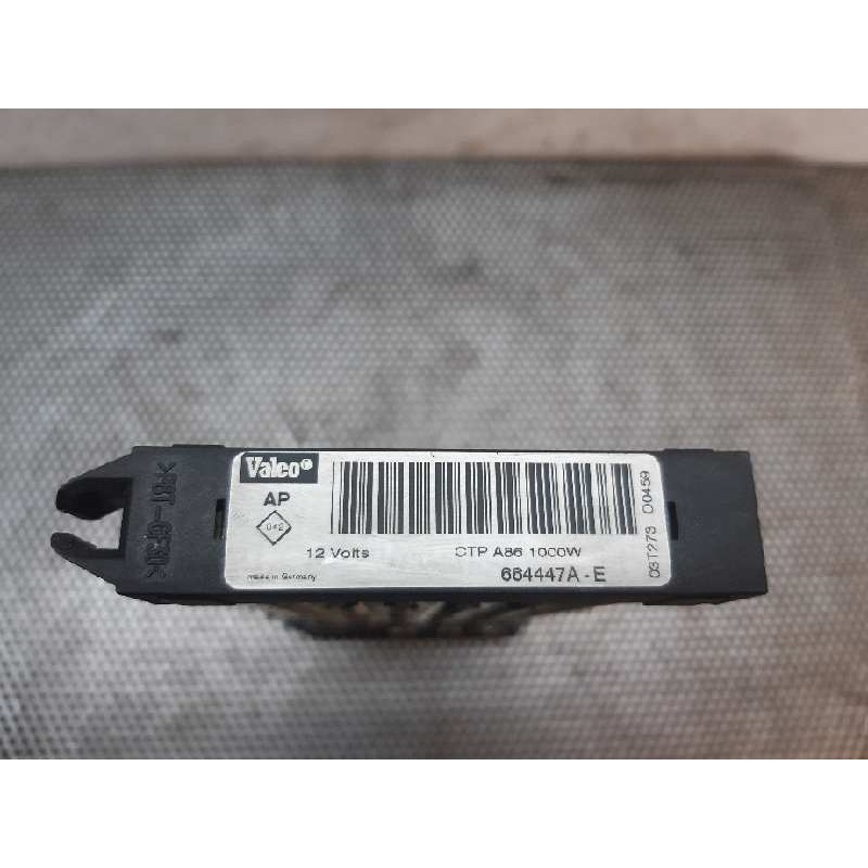 Recambio de resistencia calefaccion para citroën c3 1.4 hdi vivace referencia OEM IAM 664447AE VALEO 3