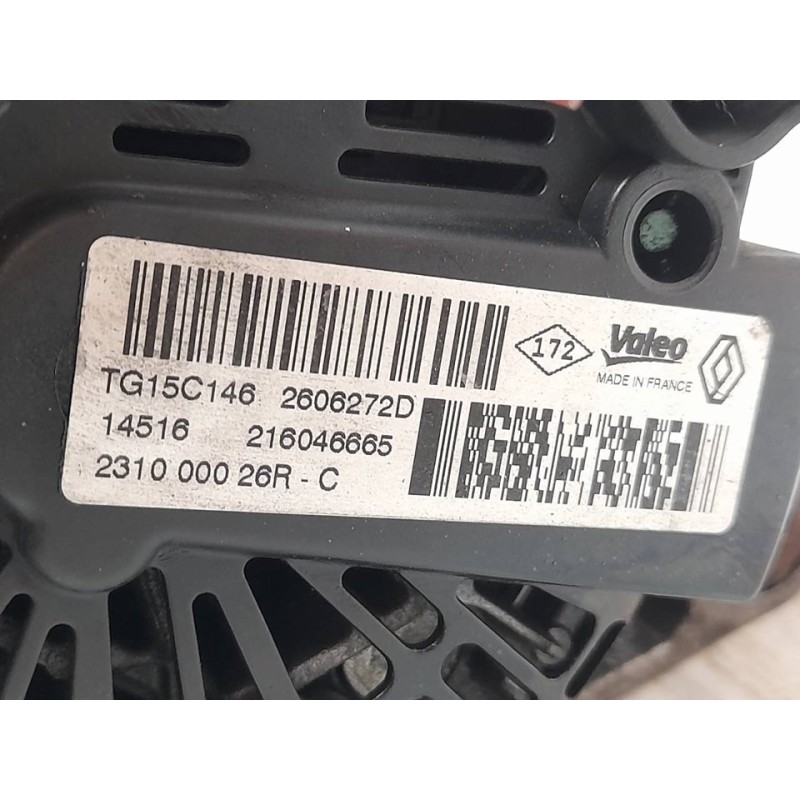 Recambio de alternador para renault kangoo emotion referencia OEM IAM 2606272D 231000026R - Blanco 2