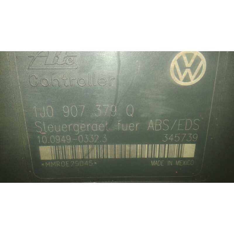 Recambio de abs para seat toledo (1m2) 1.9 tdi referencia OEM IAM 1J0907379Q 10094903323 1J0614217(MOTOR) - Gris 2