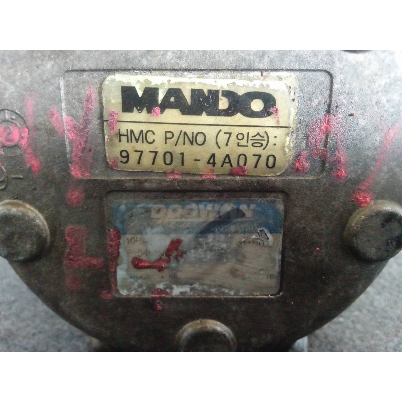Recambio de compresor aire acondicionado para hyundai h 1 referencia OEM IAM DOOWON10PA17C 1005001002 977014A071 - Verde 3
