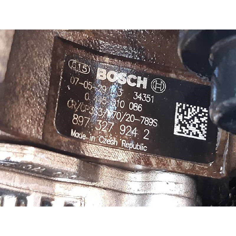 Recambio de bomba inyeccion para opel astra gtc sport referencia OEM IAM 0445010086 8973279242 BOSCH - Rojo 5