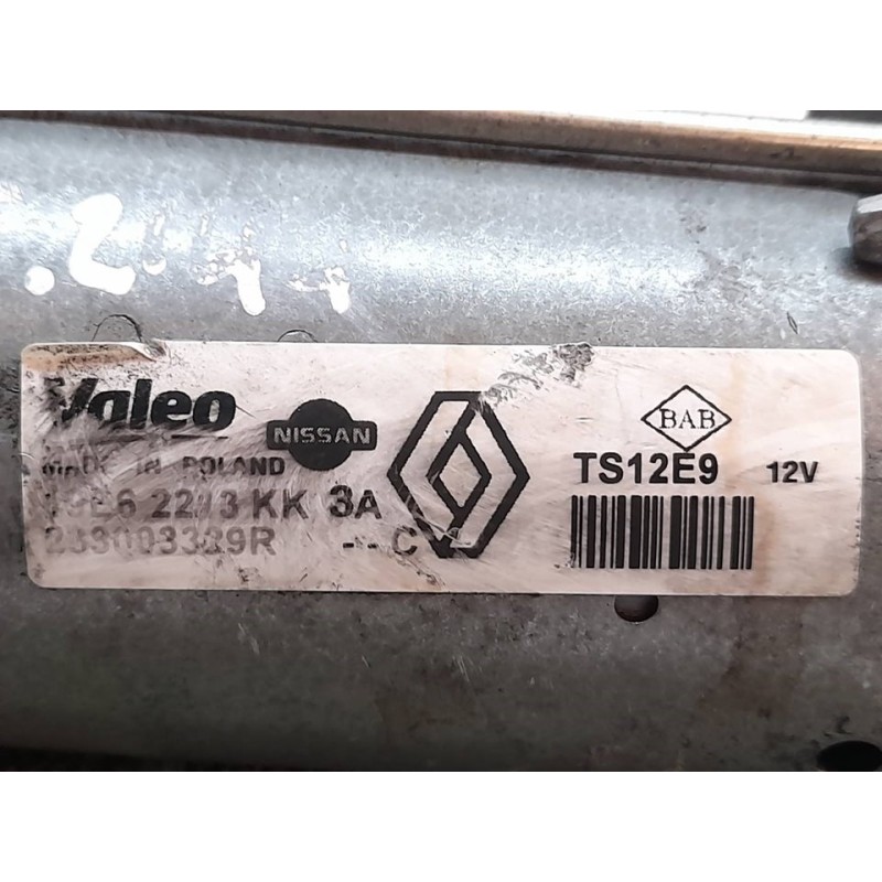 Recambio de motor arranque para renault kangoo emotion referencia OEM IAM 233063339R - Blanco 2