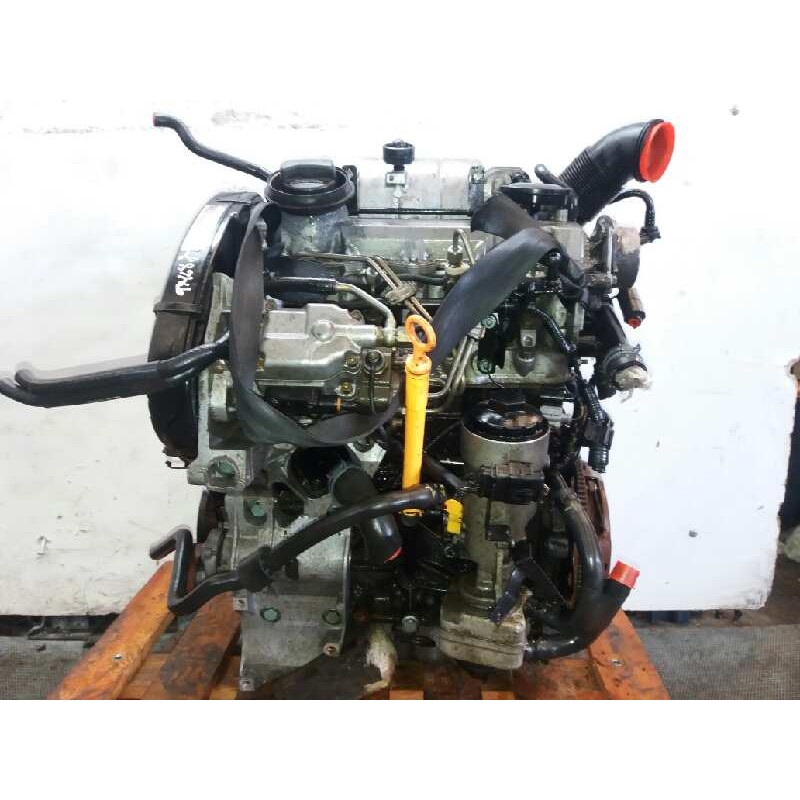Recambio de motor completo para volkswagen polo (9n1) 1.9 sdi referencia OEM IAM ASY - Negro 3