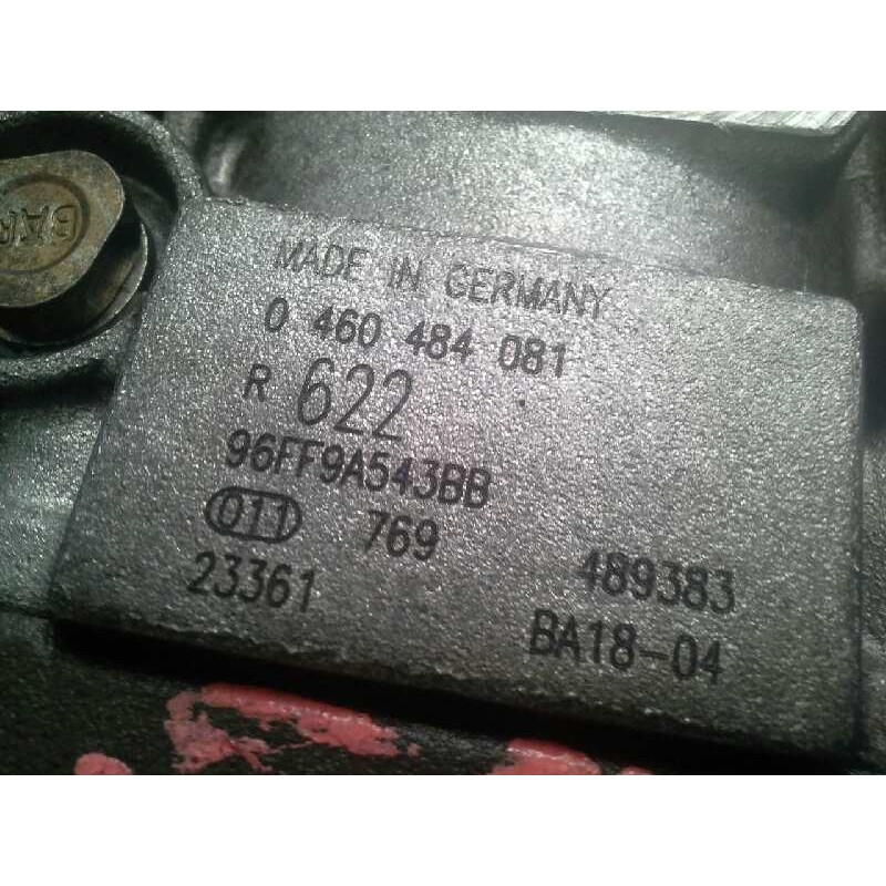 Recambio de bomba inyeccion para ford fiesta berlina 1.8 diesel cat referencia OEM IAM 0460484081 96FF9A543BB 96FF9A543BB 2