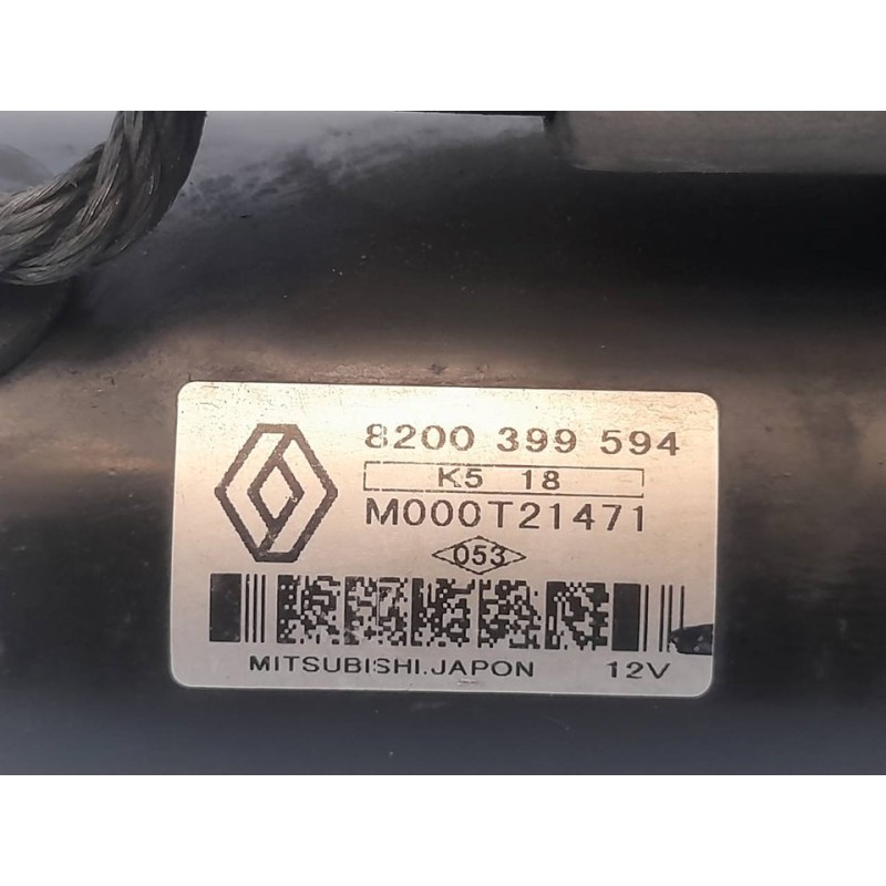 Recambio de motor arranque para renault scenic ii grand pack authentique referencia OEM IAM 8200399594 M000T21471 2