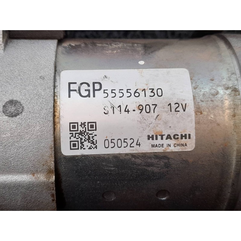 Recambio de motor arranque para opel astra gtc enjoy referencia OEM IAM 55556130 S114907 HITACHI - Negro 2