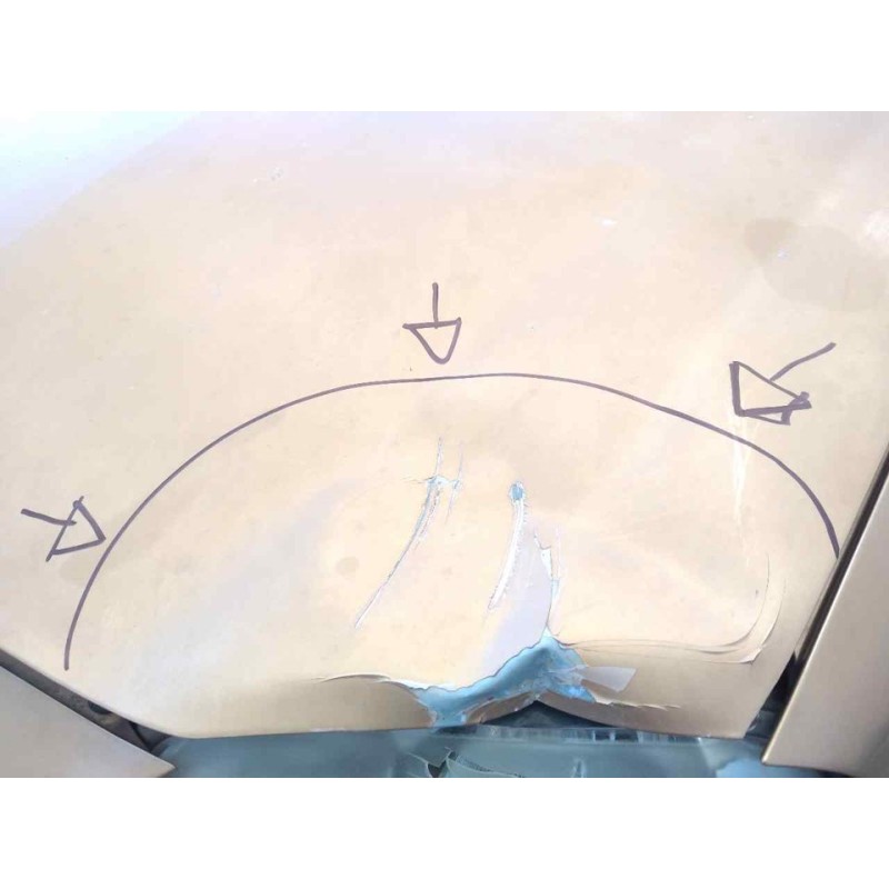 Recambio de capo para chevrolet camaro cabrio piel referencia OEM IAM - Marrón 2