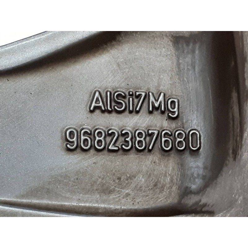 Recambio de llanta para citroën c3 exclusive referencia OEM IAM 9682387680 - Gris 4
