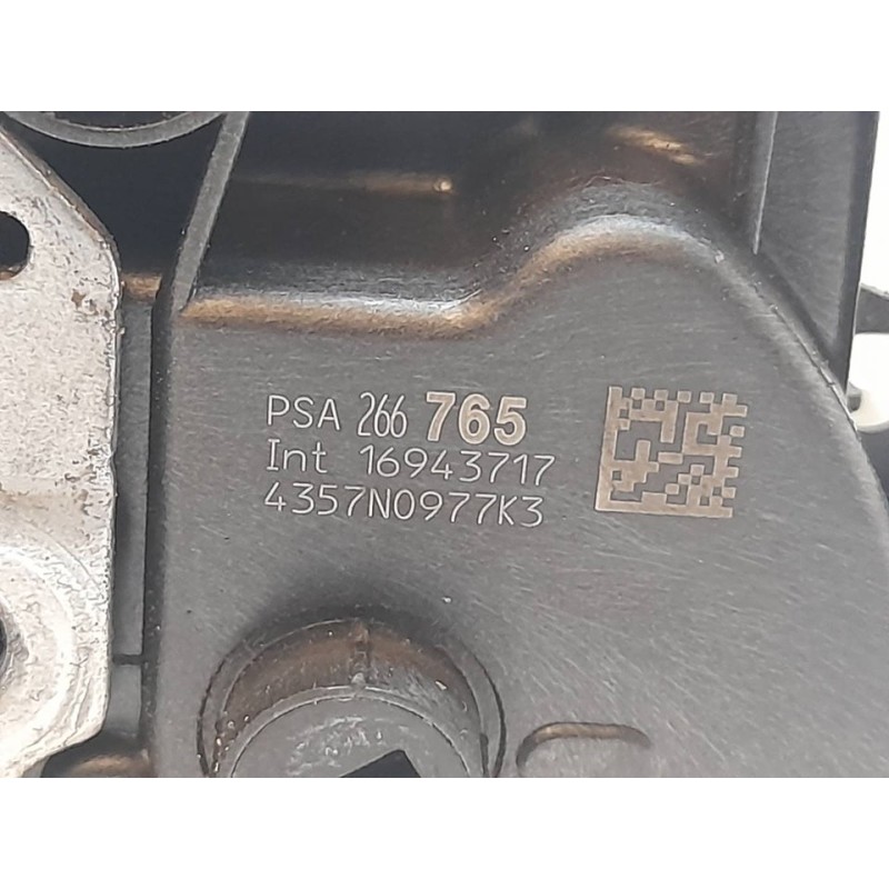 Recambio de cerradura puerta trasera derecha para citroën c3 aircross feel referencia OEM IAM 16943717 3