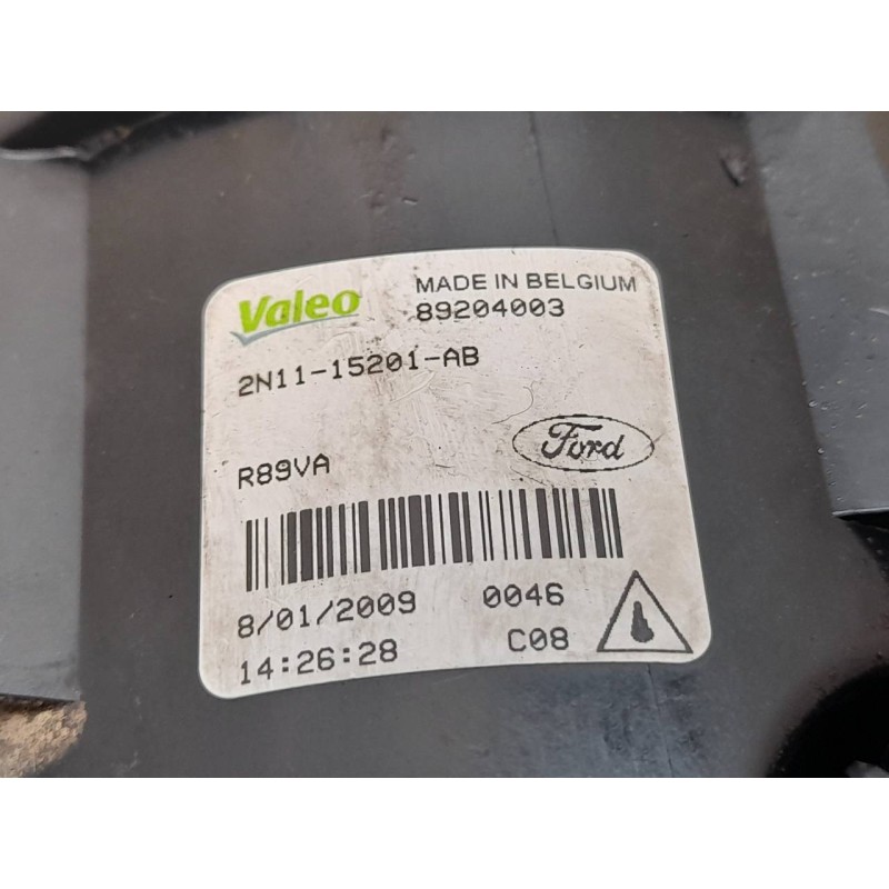 Recambio de faro antiniebla izquierdo para ford focus lim. (cb4) trend referencia OEM IAM 2N1115201AB  VALEO - Negro 3