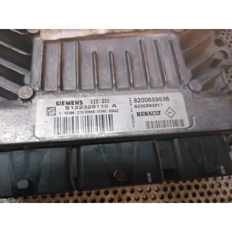 Recambio de centralita motor uce para renault scenic ii privilege referencia OEM IAM 8200659536 8200592611 S122326110A 3