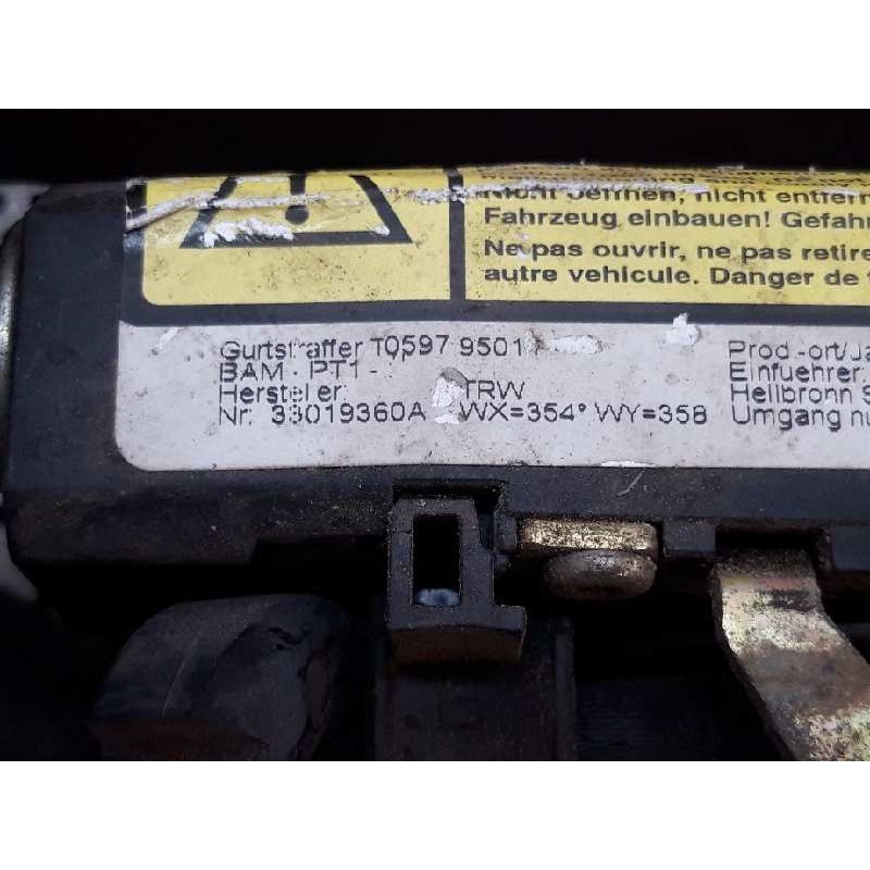 Recambio de cinturon seguridad delantero derecho para fiat stilo (192) referencia OEM IAM 33019360A 124326 2