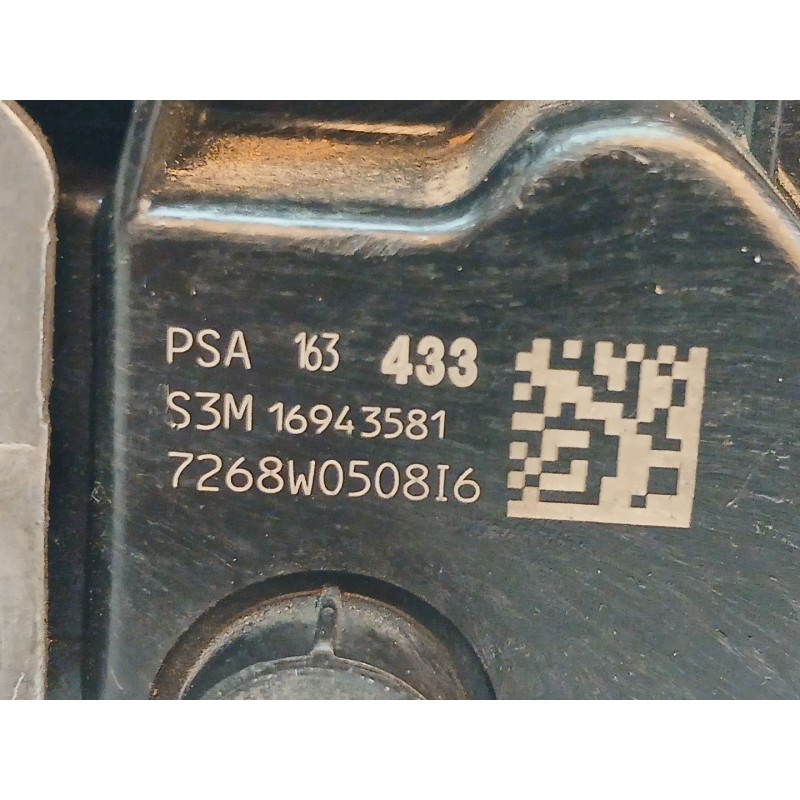 Recambio de cerradura puerta delantera derecha para opel combo life expression referencia OEM IAM 7268W0508I6 163433 - Marrón 2
