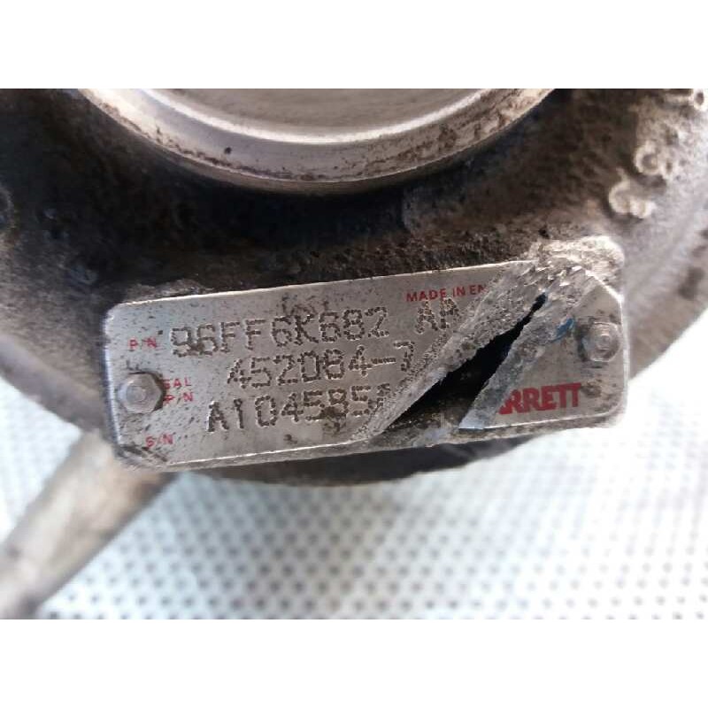 Recambio de turbocompresor para ford escort berlina/turnier 1.8 turbodiesel cat referencia OEM IAM 96FF6K682AP 74162 7
