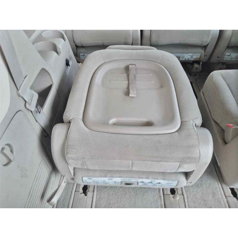 Recambio de asientos trasero izquierdo para kia carnival 2.9 crdi vgt active referencia OEM IAM - Negro 2