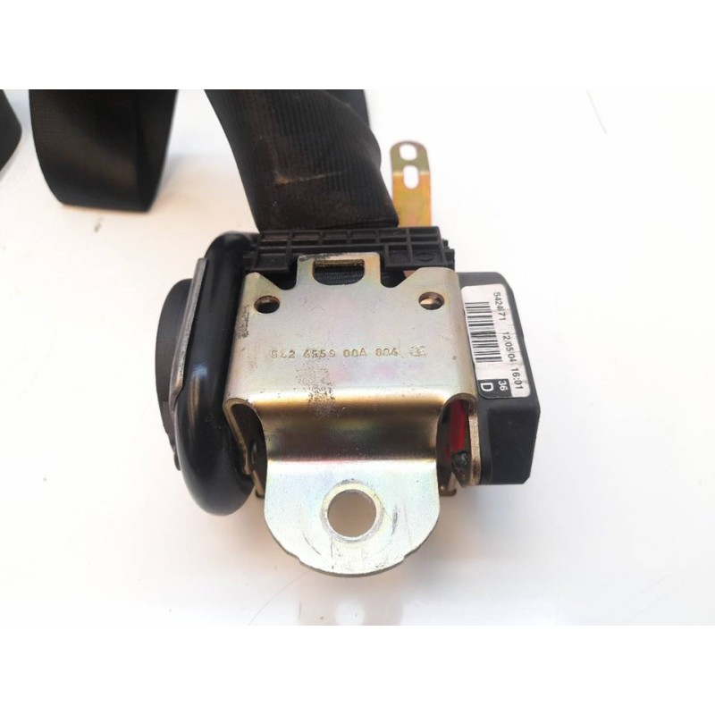 Recambio de cinturon seguridad delantero izquierdo para seat ibiza (6l1) 1.4 16v referencia OEM IAM 6L3857706G - Negro 4