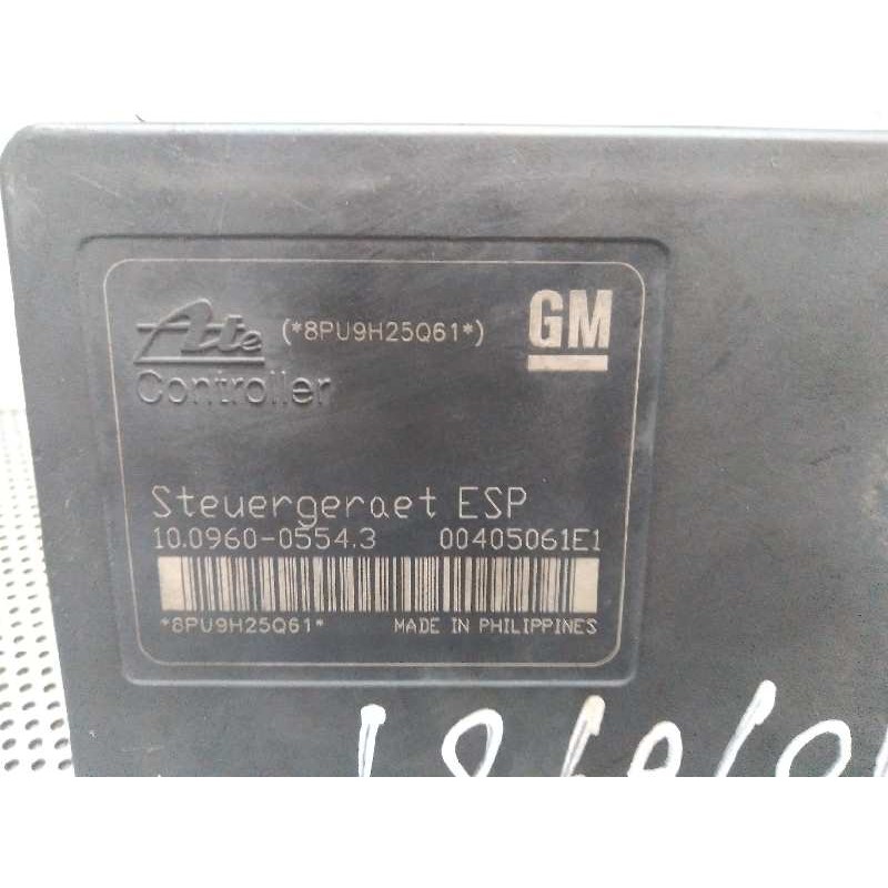 Recambio de abs para opel astra gtc cosmo referencia OEM IAM 13246535 10020602904 10096005543 - Blanco 2