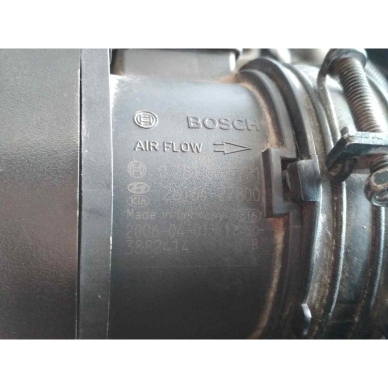 Recambio de caudalimetro para kia carnival 2.9 crdi vgt active referencia OEM IAM 0281002721 2816427800 BOSCH - Negro 2
