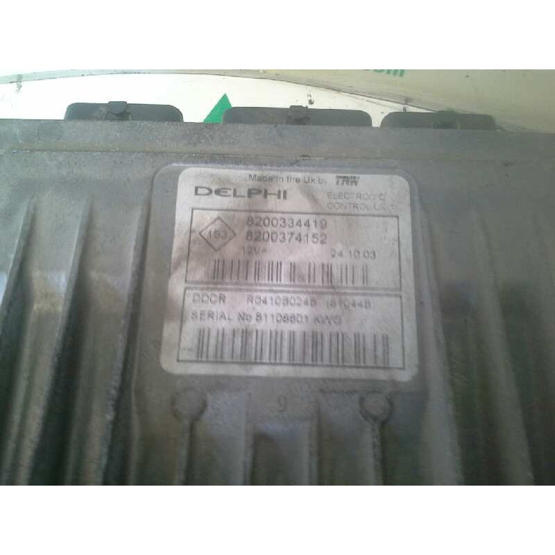 Recambio de centralita motor uce para renault megane ii berlina 5p 1.5 dci diesel referencia OEM IAM 8200334419 8200379152 DELPH - Negro 2