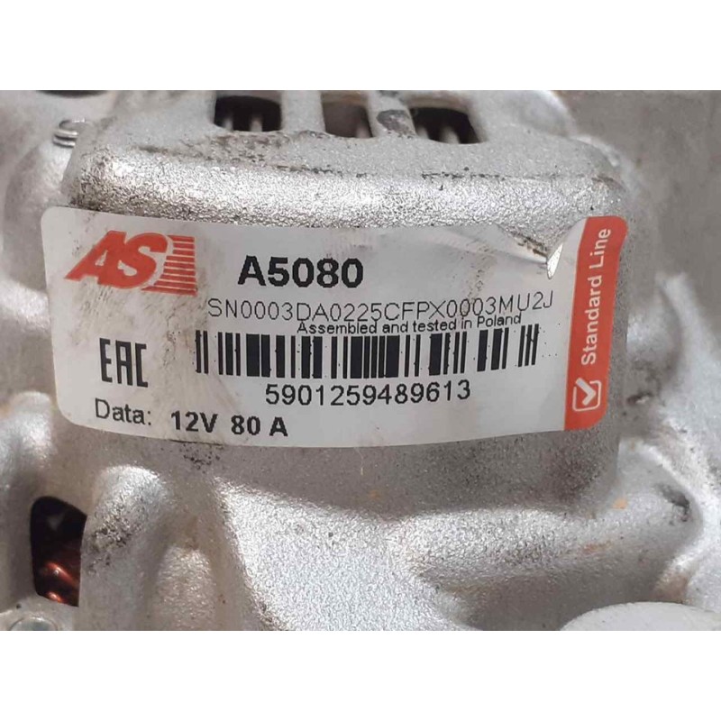 Recambio de alternador para suzuki grand vitara jb (jt) 1.6 jx-a (3-ptas.) referencia OEM IAM A5080 2