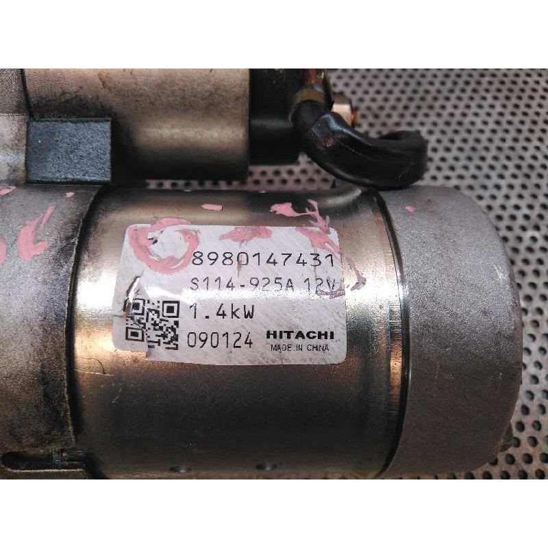 Recambio de motor arranque para opel astra gtc cosmo referencia OEM IAM 8980147431S114925A  HITACHI - Blanco 4