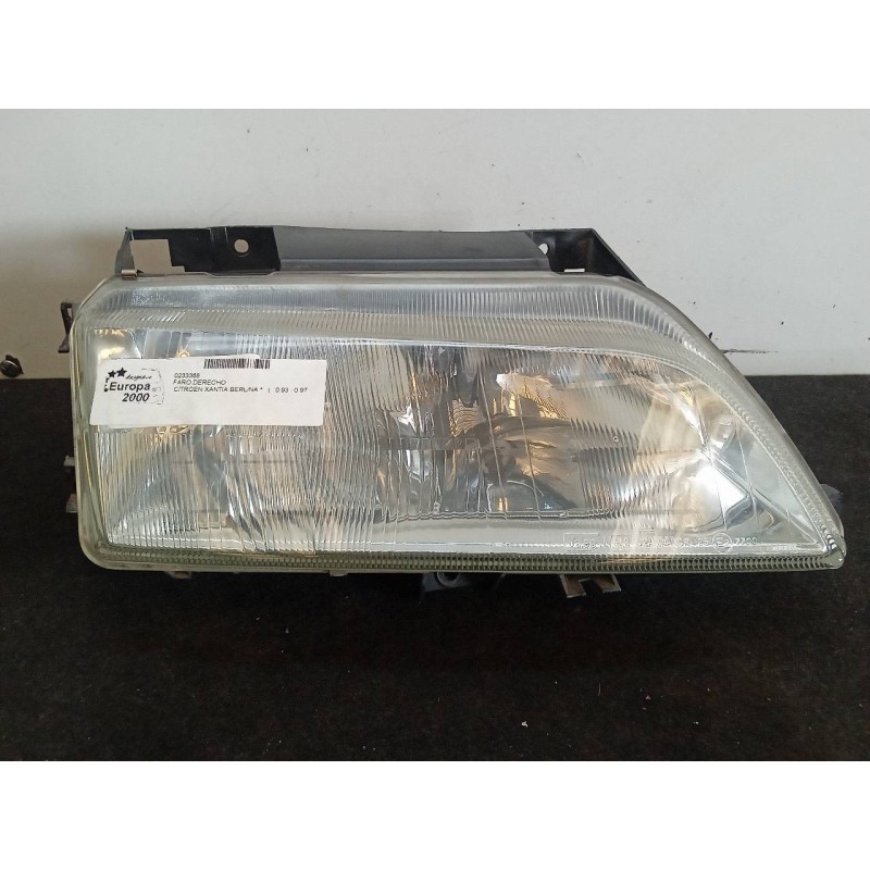 Recambio de faro derecho para citroën xantia berlina referencia OEM IAM  124469 