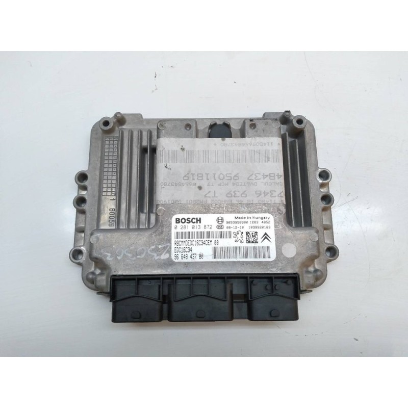 Recambio de centralita motor uce para peugeot 308 sw confort referencia OEM IAM 0281013872 9664843780 BOSCH