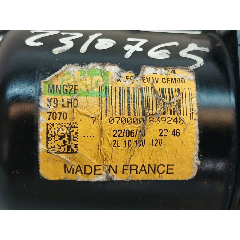 Recambio de motor limpia delantero para opel combo life expression referencia OEM IAM 070000839248 9816558880 - Marrón 2