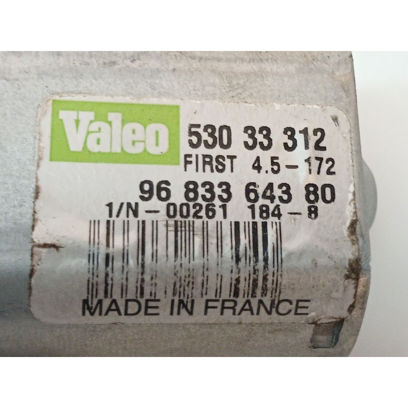 Recambio de motor limpia trasero para opel combo life expression referencia OEM IAM 9683364380 - Marrón 2