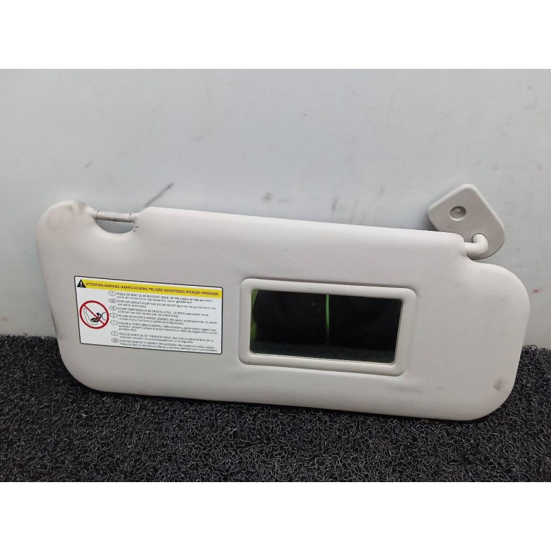 Recambio de parasol derecho para peugeot 207 urban referencia OEM IAM   